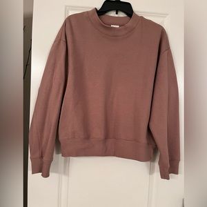 A new day crop sweatshirt